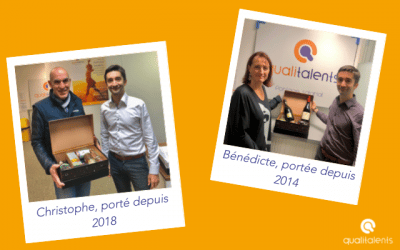 Chez Qualitalents , recommander, c’est gagner !